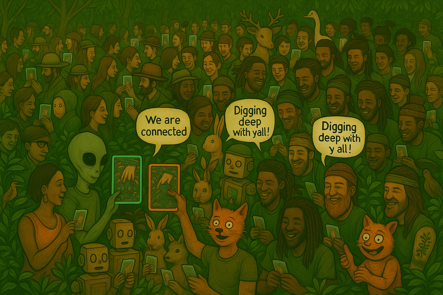 The Jungle Flow Cards - First Time Connections Edition