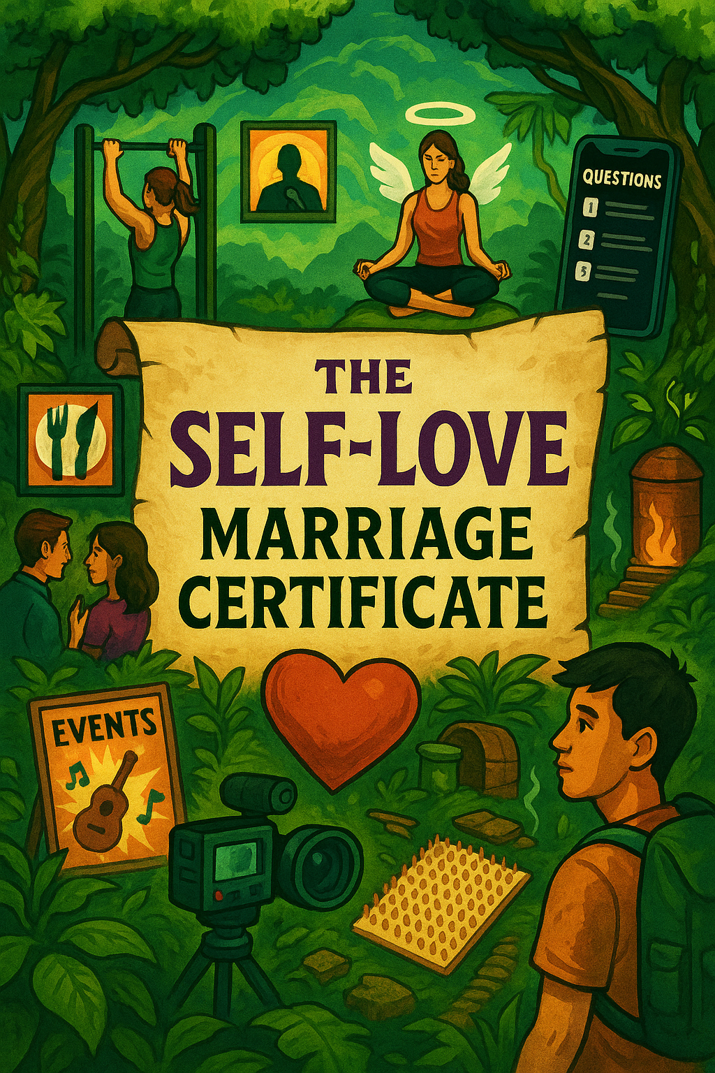 💍 The Self-Love Marriage Certificate